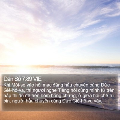 Dân Số 7:89 VIE Bible Verse Image