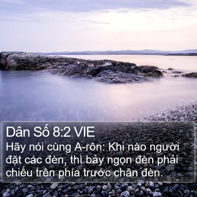Dân Số 8:2 VIE Bible Verse Image