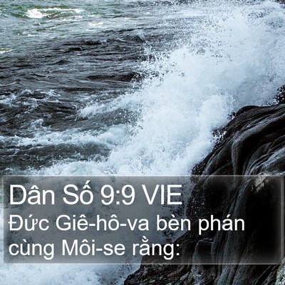 Dân Số 9:9 VIE Bible Verse Image