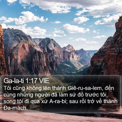 Ga-la-ti 1:17 VIE Bible Verse Image