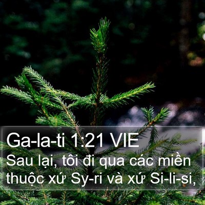 Ga-la-ti 1:21 VIE Bible Verse Image
