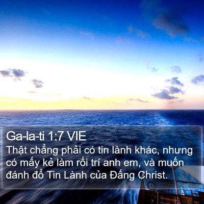 Ga-la-ti 1:7 VIE Bible Verse Image