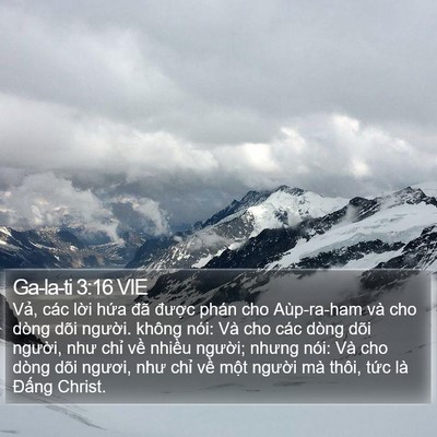Ga-la-ti 3:16 VIE Bible Verse Image