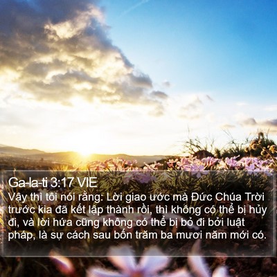 Ga-la-ti 3:17 VIE Bible Verse Image