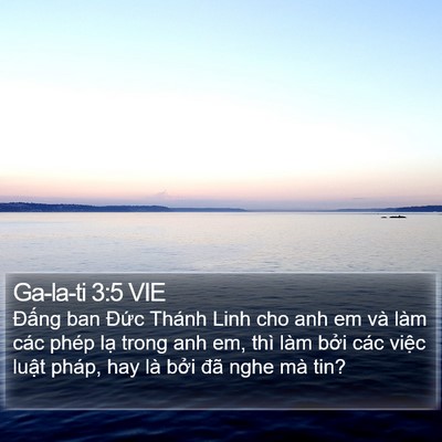 Ga-la-ti 3:5 VIE Bible Verse Image