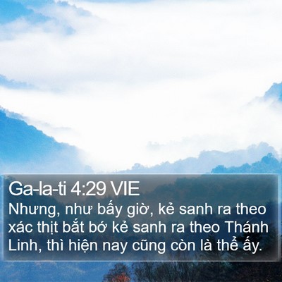 Ga-la-ti 4:29 VIE Bible Verse Image