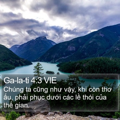 Ga-la-ti 4:3 VIE Bible Verse Image