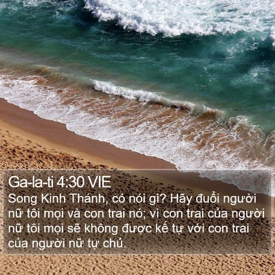 Ga-la-ti 4:30 VIE Bible Verse Image