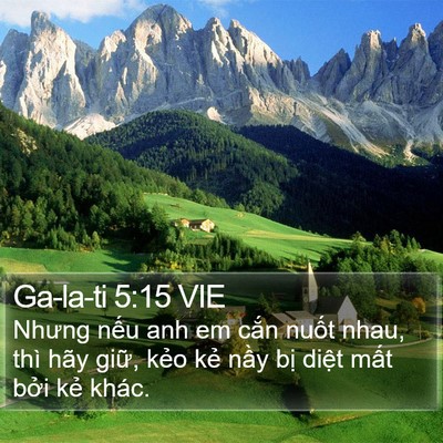 Ga-la-ti 5:15 VIE Bible Verse Image