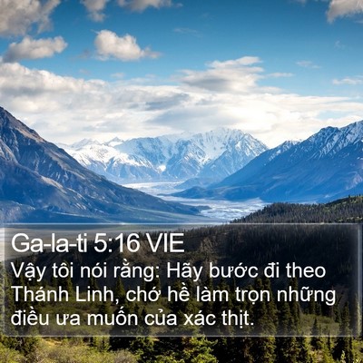 Ga-la-ti 5:16 VIE Bible Verse Image