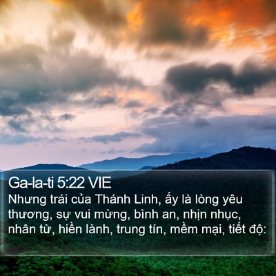 Ga-la-ti 5:22 VIE Bible Verse Image