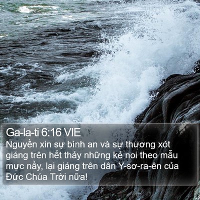 Ga-la-ti 6:16 VIE Bible Verse Image