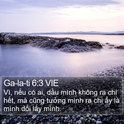 Ga-la-ti 6:3 VIE Bible Verse Image