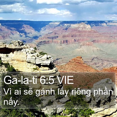 Ga-la-ti 6:5 VIE Bible Verse Image