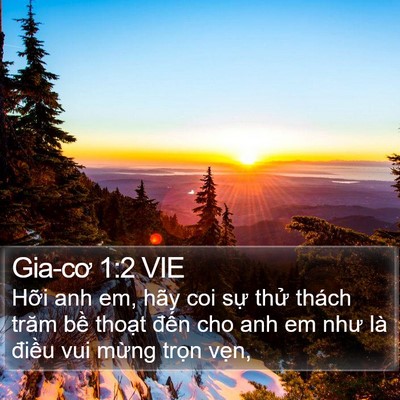 Gia-cơ 1:2 VIE Bible Verse Image