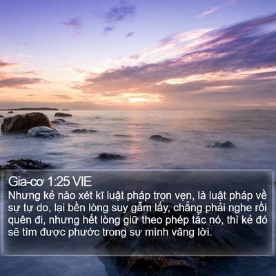 Gia-cơ 1:25 VIE Bible Verse Image