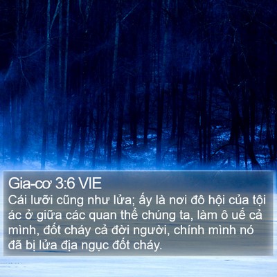 Gia-cơ 3:6 VIE Bible Verse Image