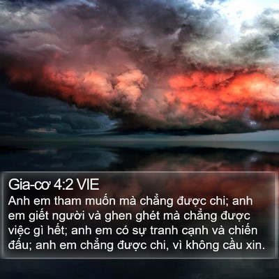 Gia-cơ 4:2 VIE Bible Verse Image