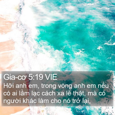 Gia-cơ 5:19 VIE Bible Verse Image