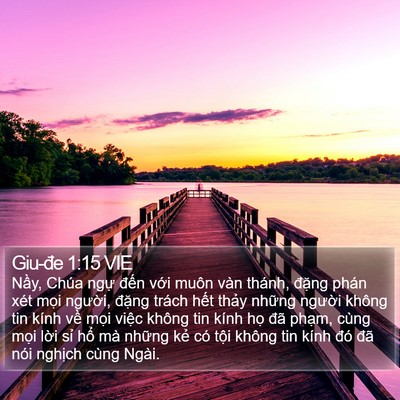 Giu-đe 1:15 VIE Bible Verse Image