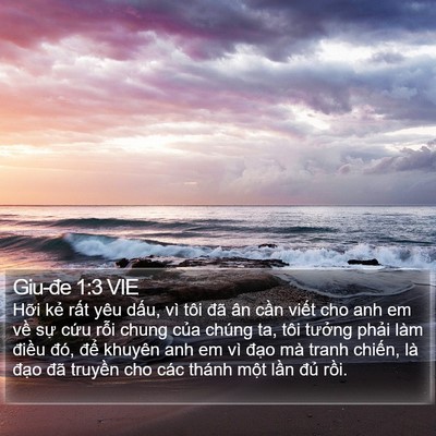 Giu-đe 1:3 VIE Bible Verse Image