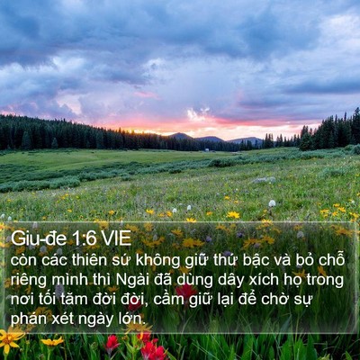 Giu-đe 1:6 VIE Bible Verse Image