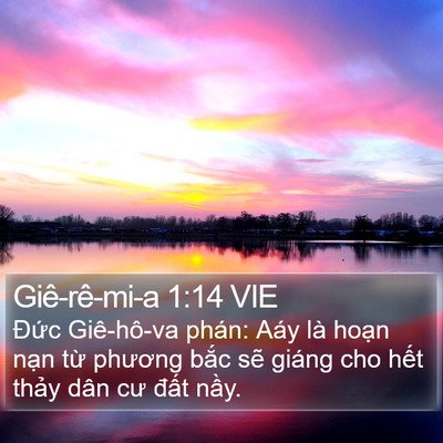 Giê-rê-mi-a 1:14 VIE Bible Verse Image