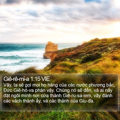 Giê-rê-mi-a 1:15 VIE Bible Verse Image