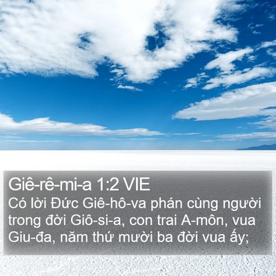 Giê-rê-mi-a 1:2 VIE Bible Verse Image