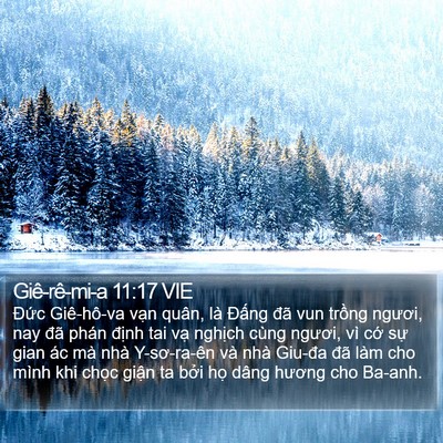 Giê-rê-mi-a 11:17 VIE Bible Verse Image