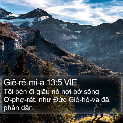 Giê-rê-mi-a 13:5 VIE Bible Verse Image