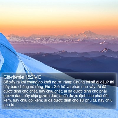 Giê-rê-mi-a 15:2 VIE Bible Verse Image