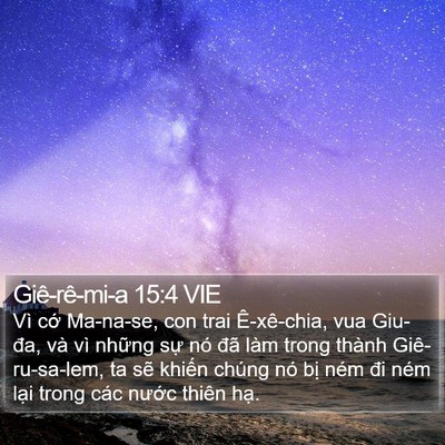 Giê-rê-mi-a 15:4 VIE Bible Verse Image