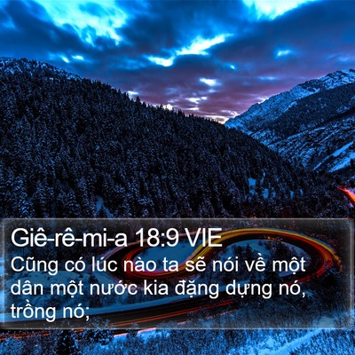 Giê-rê-mi-a 18:9 VIE Bible Verse Image