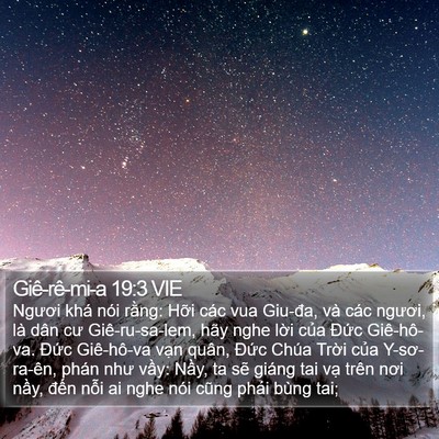 Giê-rê-mi-a 19:3 VIE Bible Verse Image