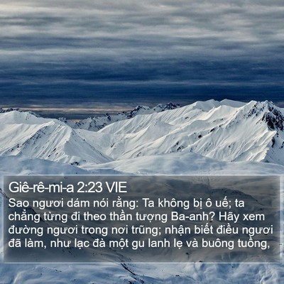 Giê-rê-mi-a 2:23 VIE Bible Verse Image