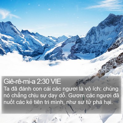 Giê-rê-mi-a 2:30 VIE Bible Verse Image