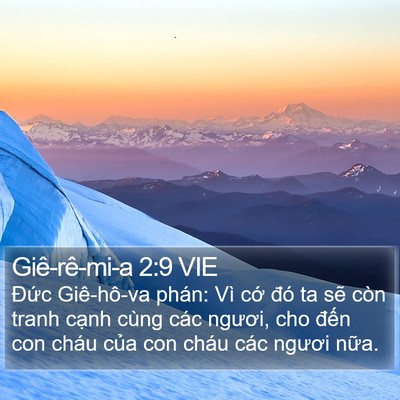 Giê-rê-mi-a 2:9 VIE Bible Verse Image