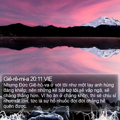 Giê-rê-mi-a 20:11 VIE Bible Verse Image