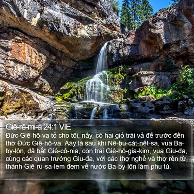 Giê-rê-mi-a 24:1 VIE Bible Verse Image
