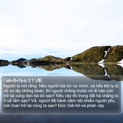Giê-rê-mi-a 3:1 VIE Bible Verse Image