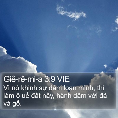 Giê-rê-mi-a 3:9 VIE Bible Verse Image