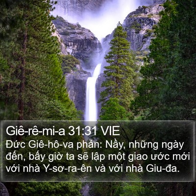 Giê-rê-mi-a 31:31 VIE Bible Verse Image