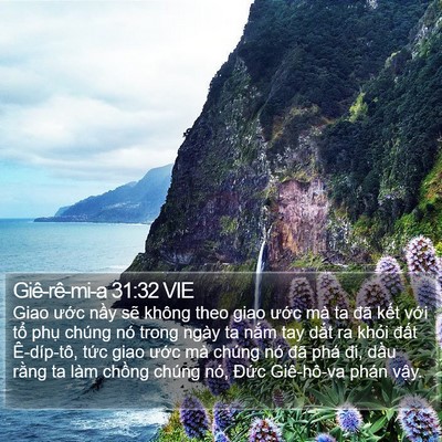 Giê-rê-mi-a 31:32 VIE Bible Verse Image