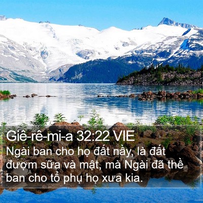 Giê-rê-mi-a 32:22 VIE Bible Verse Image