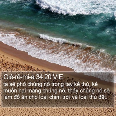 Giê-rê-mi-a 34:20 VIE Bible Verse Image