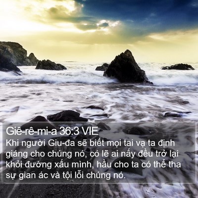 Giê-rê-mi-a 36:3 VIE Bible Verse Image