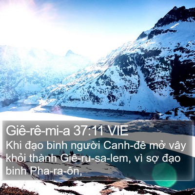 Giê-rê-mi-a 37:11 VIE Bible Verse Image