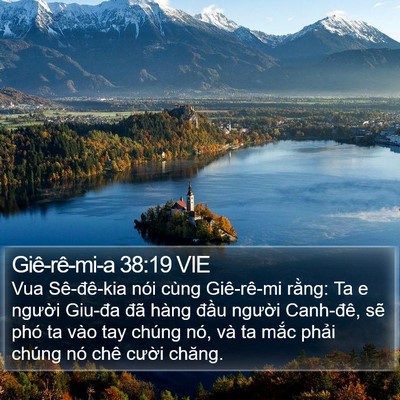 Giê-rê-mi-a 38:19 VIE Bible Verse Image