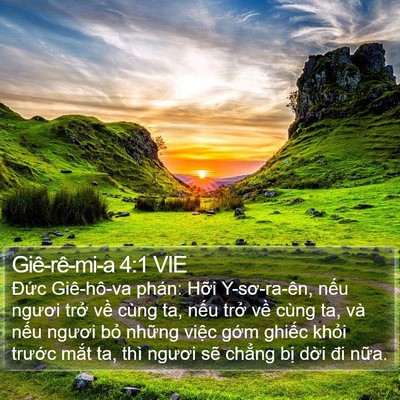 Giê-rê-mi-a 4:1 VIE Bible Verse Image